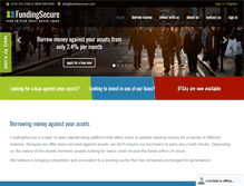 Tablet Screenshot of fundingsecure.com